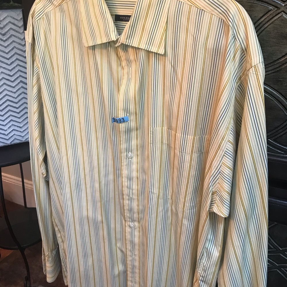 Mens Burberry London dress shirt